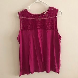 Pink tank